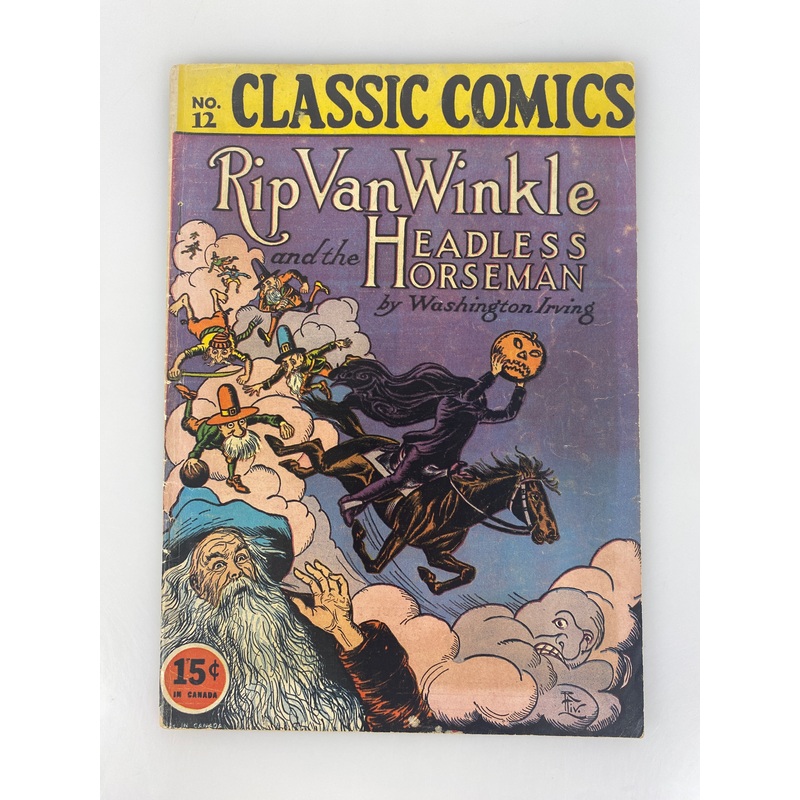 Classics Illustrated Rip Van Winkle Headless Horseman No. 12 HRN22