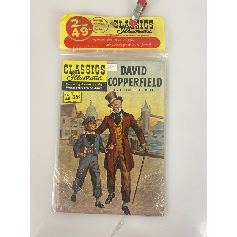 Classics Illustrated Tom Sawyer Mark Twain/David Copperfield 2 pack