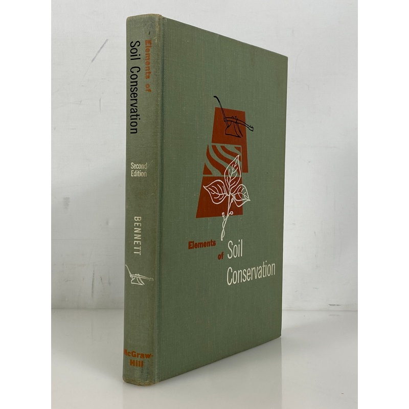 Elements of Soil Conservation Hugh Hammond Bennett 1955 2nd Edition HC