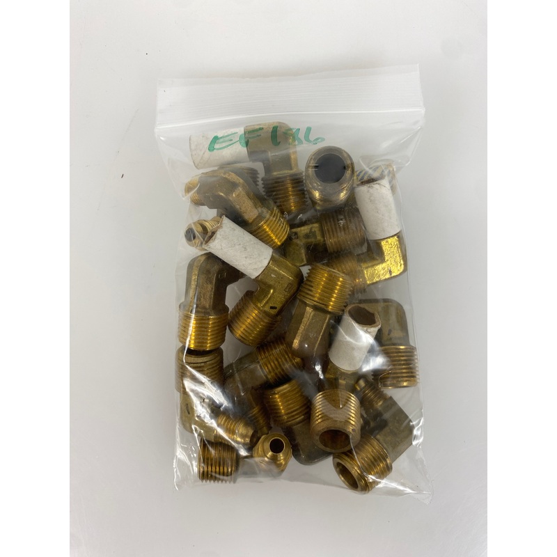 ELL Flare Half C 1/14 Flare x 3/8 MIP Pack of 16