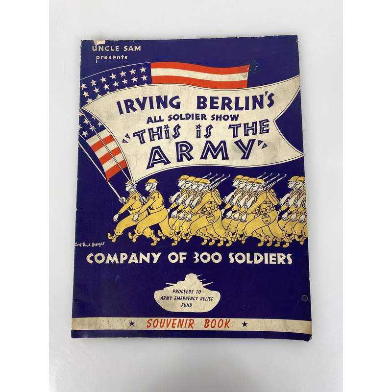 Irving Berlin’s All Soldier Show This is the Army Relief Fund 1940s SC