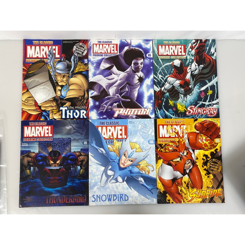 Lot of 10 Classic Marvel Figurine Magazine Lot 15-193 2005-2013