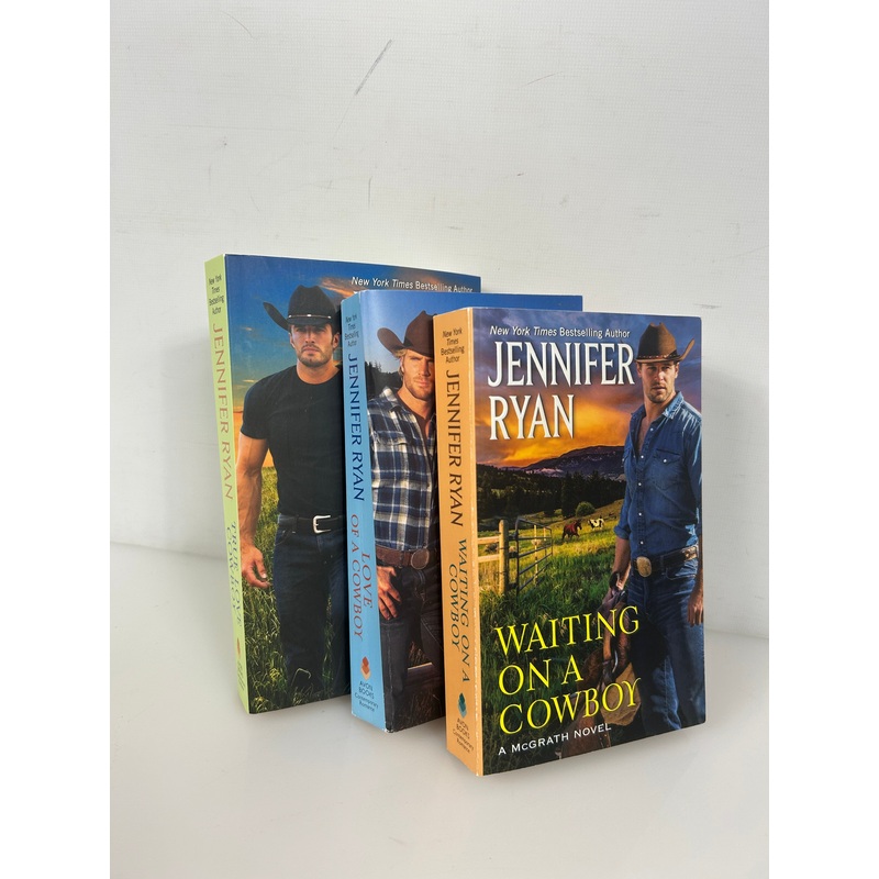 Lot of 3 Complete Series Set MCGRATH 1-3 Jennifer Ryan Romance PB