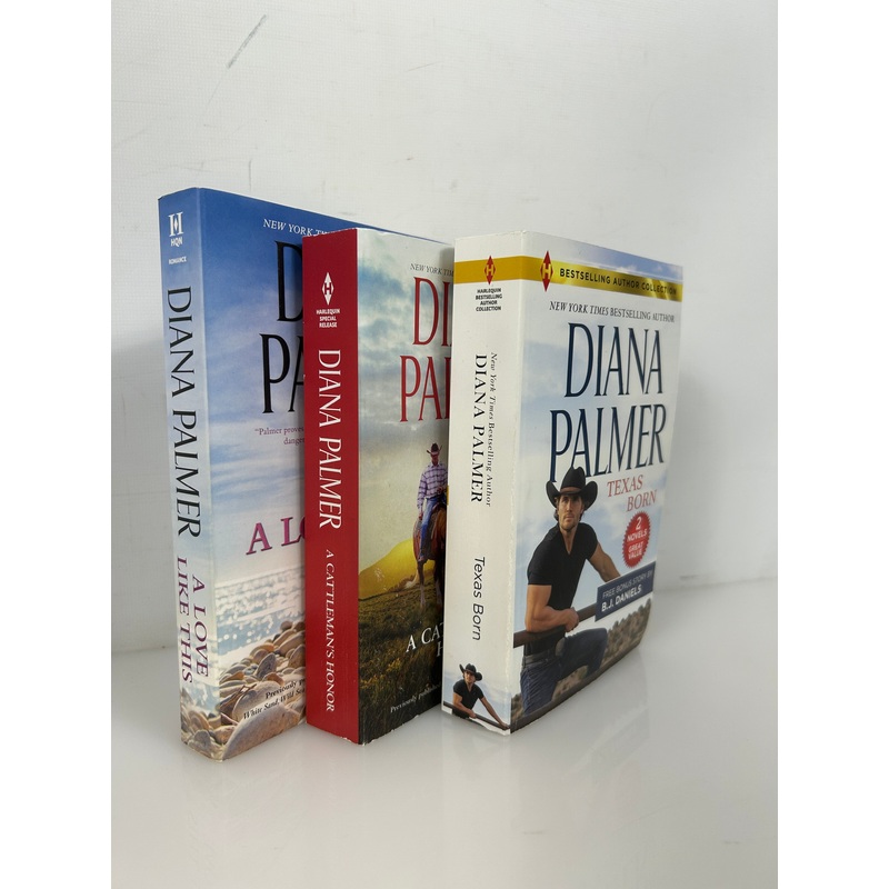 Lot of 3 Diana Palmer A Love Like This & 2 2-In-1’s Novels SC