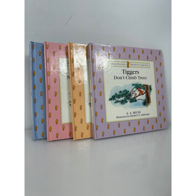 Lot of 4  Classic Winnie-The-Pooh  Pop-Up Collection 1994