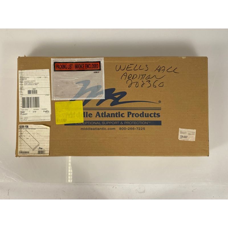 Middle Atlantic DLBX-FSK Front Security Kit