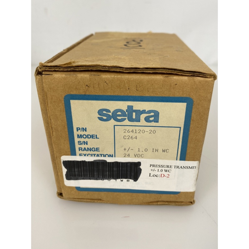 Setra C264 Pressure Transmitter