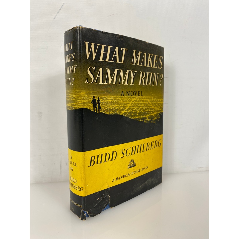 What Makes Sammy Run? by Budd Schulberg 1941 Vintage HC DJ
