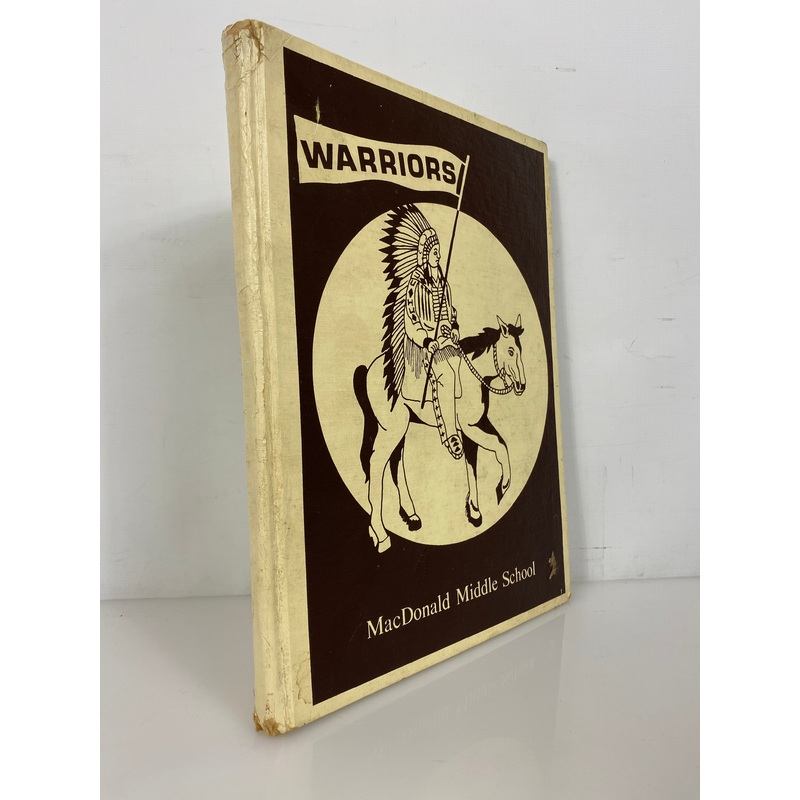 1982 MacDonald Middle School Yearbook East Lansing Michigan HC