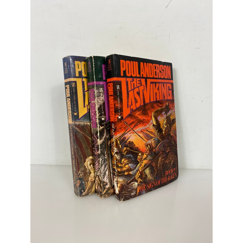 3 Vols: The Last Viking by Poul Anderson (1-3) 1980 SC