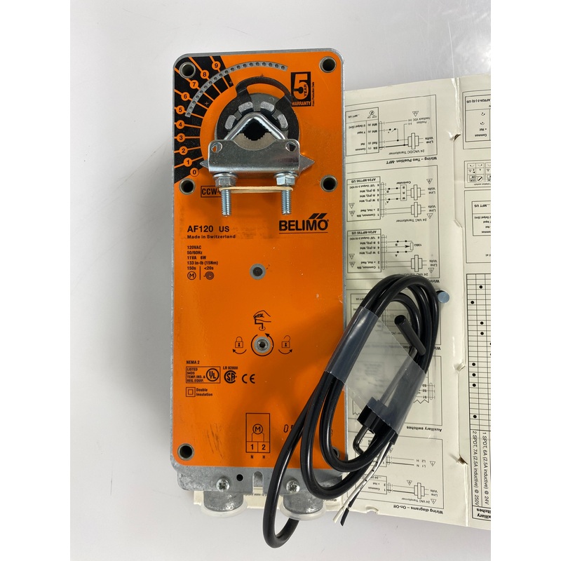 Belimo Actuator Direct Mount Damper AF120 US