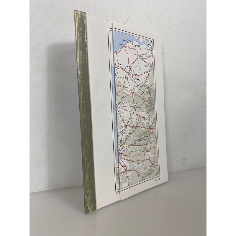 Book of 24 Reprinted Maps WWII D-Day Normandy Landing & Advance SC