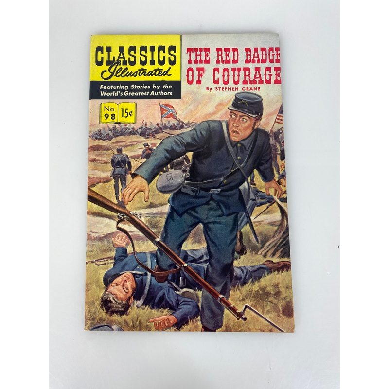 Classics Illustrated #98 The Red Badge of Courage hrn98