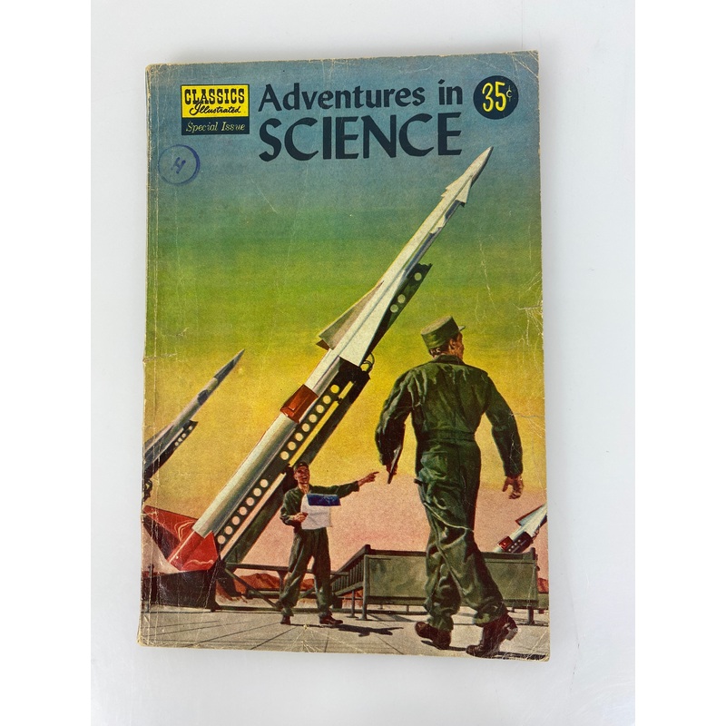 Classics Illustrated Adventures in Science 138A 1957