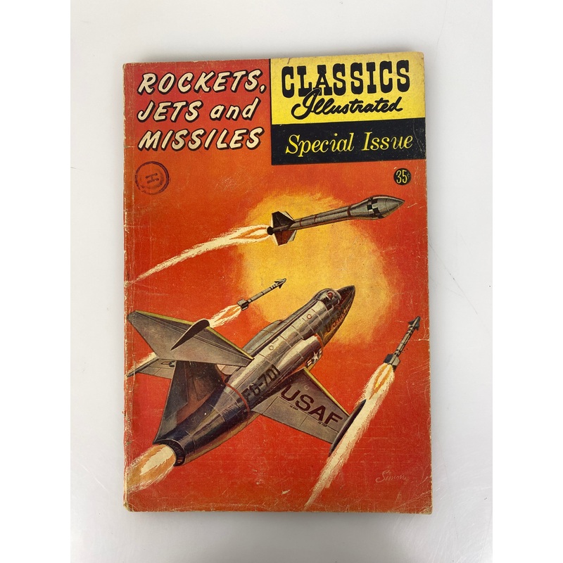 Classics Illustrated Rockets, Jets and Missiles 159A 1960