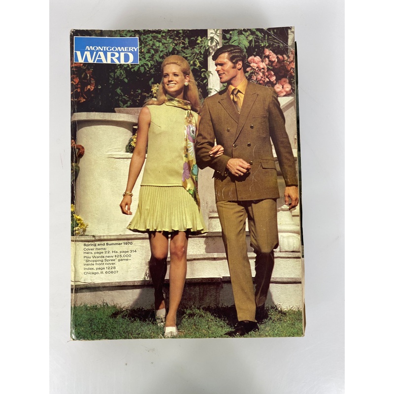 Montgomery Ward Catalog Spring and Summer 1970 1255 pages