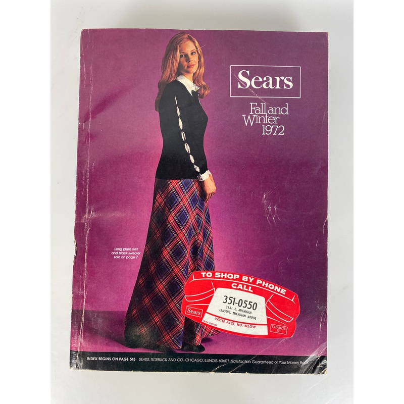 Sears Fall and Winter 1972 Catalog 1125 Pages