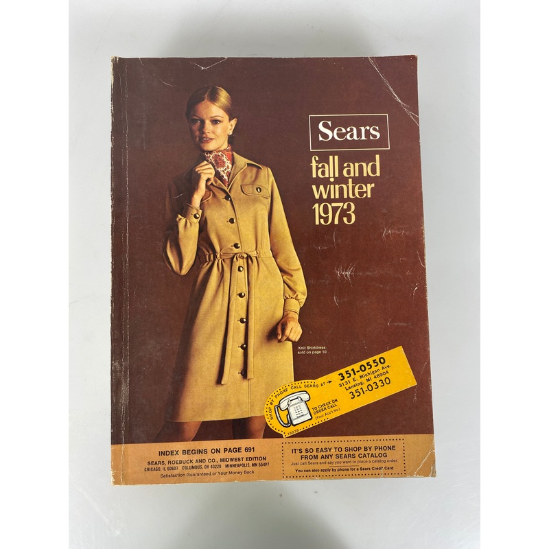 Sears Fall and Winter 1973 Catalog 1587 Pages