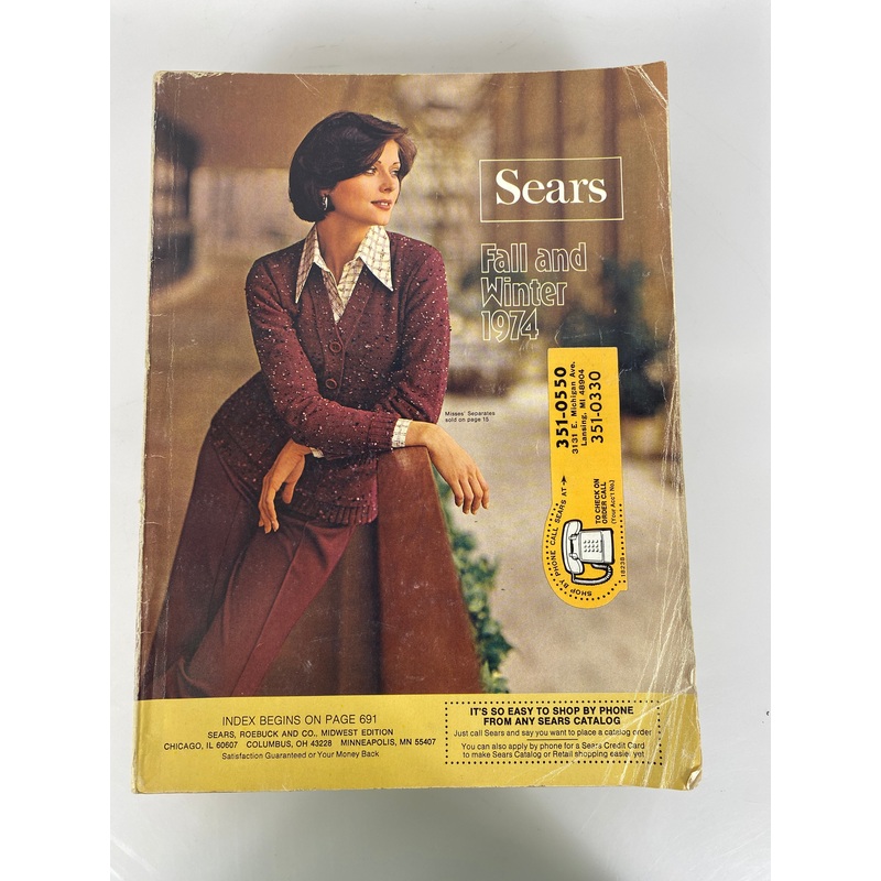 Sears Fall and Winter 1974 Catalog 1559 pages