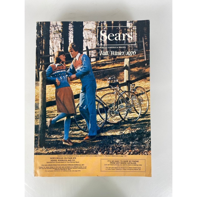 Sears Fall/Winter Catalog 1976 1527 pages
