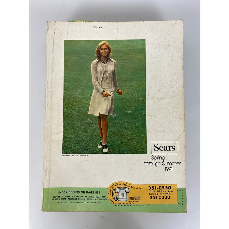 Sears Spring and Summer 1974 Catalog 1427 pages