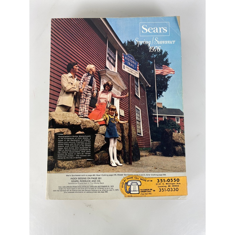 Sears Spring Summer Catalog 1976 1395 pages