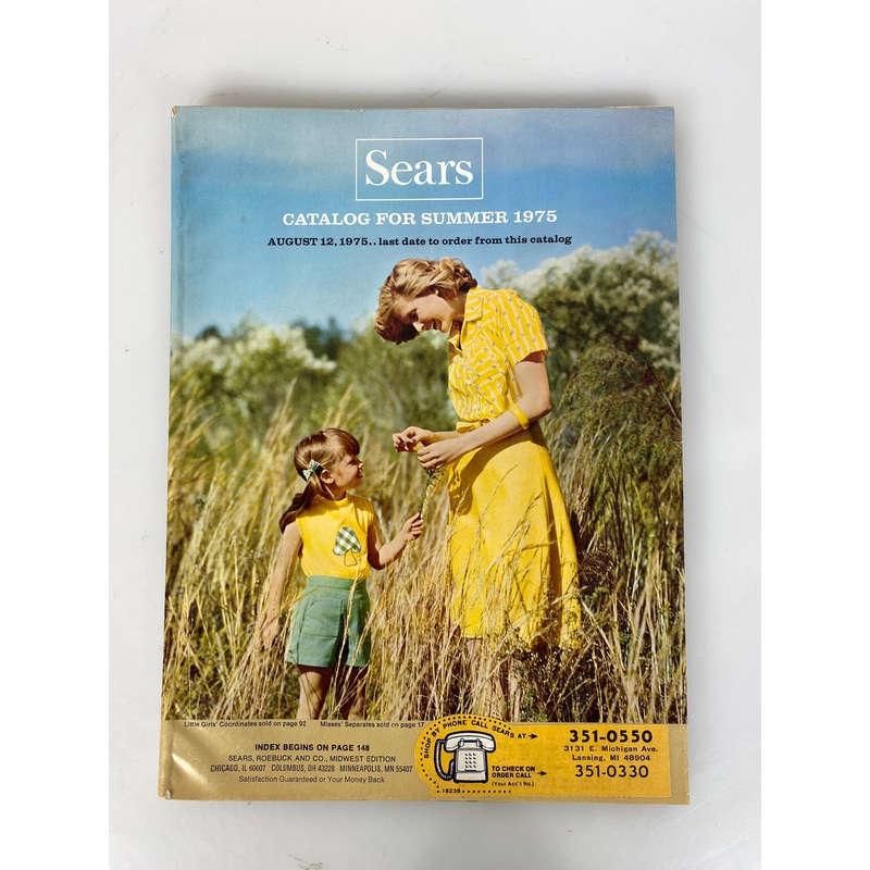 Sears Summer Catalog 1975 235 pages