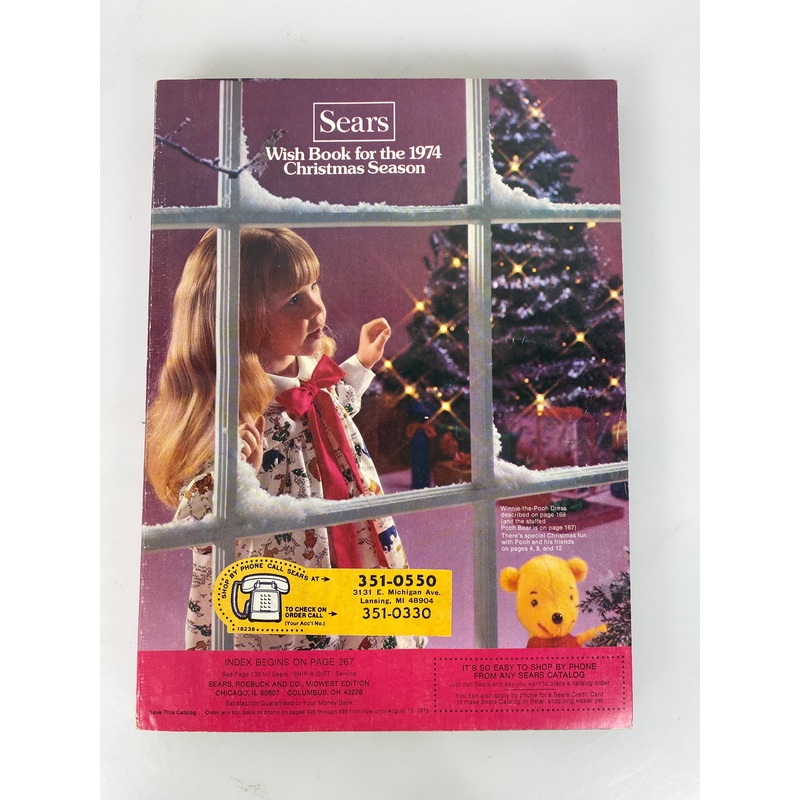 Sears Wish Book Catalog Christmas Season 1974 593 pages