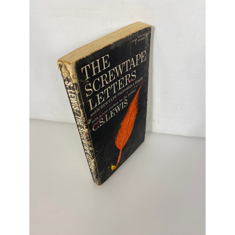 The Screwtape Letters CS Lewis vintage paperback 1968