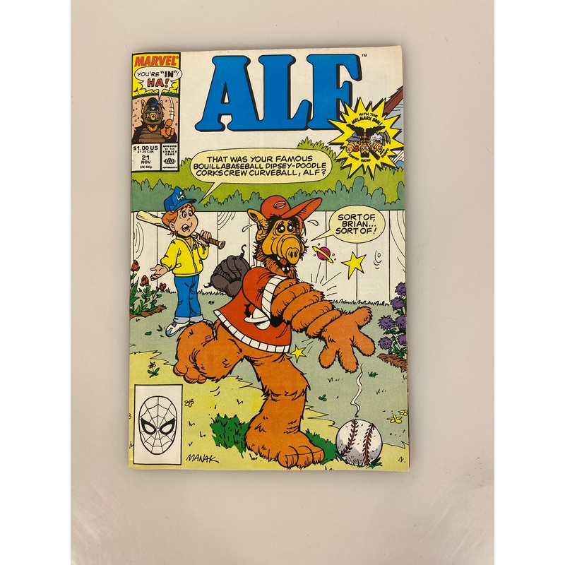 Alf No. 21 Marvel Comic 1989