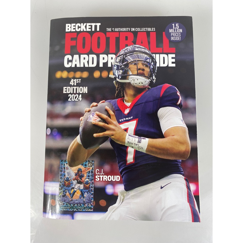 Beckett Football Card Guide 41st Edition 2024