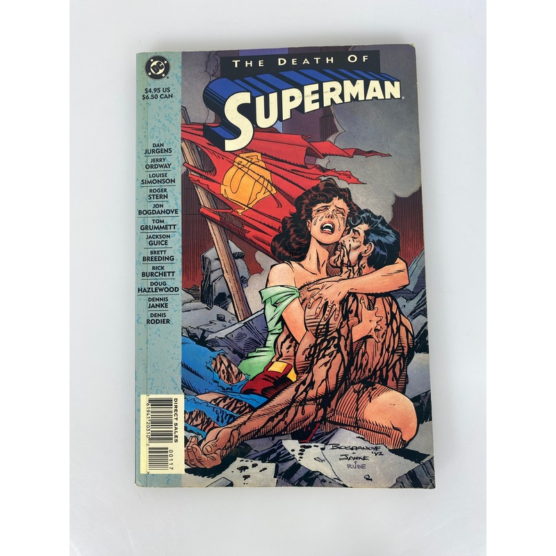 Death of Superman Graphic Novel DC Comics 1993