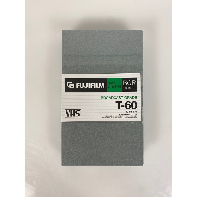 Fujifilm BGR T-60 Video Cassette VHS Tape