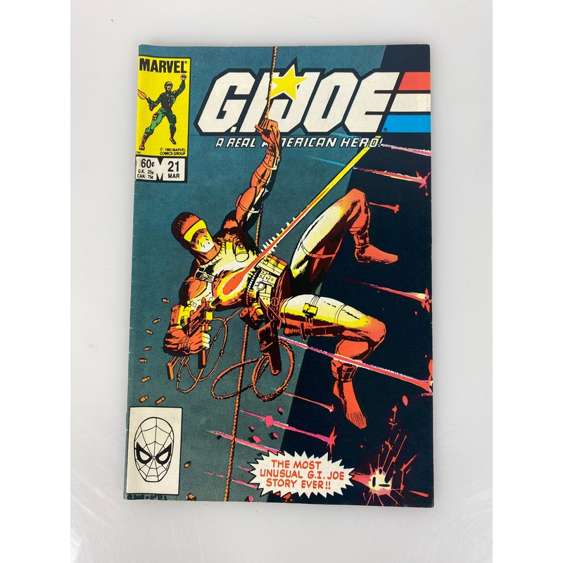 Gi Joe 21 Marvel Comic First Stormshadow 1984