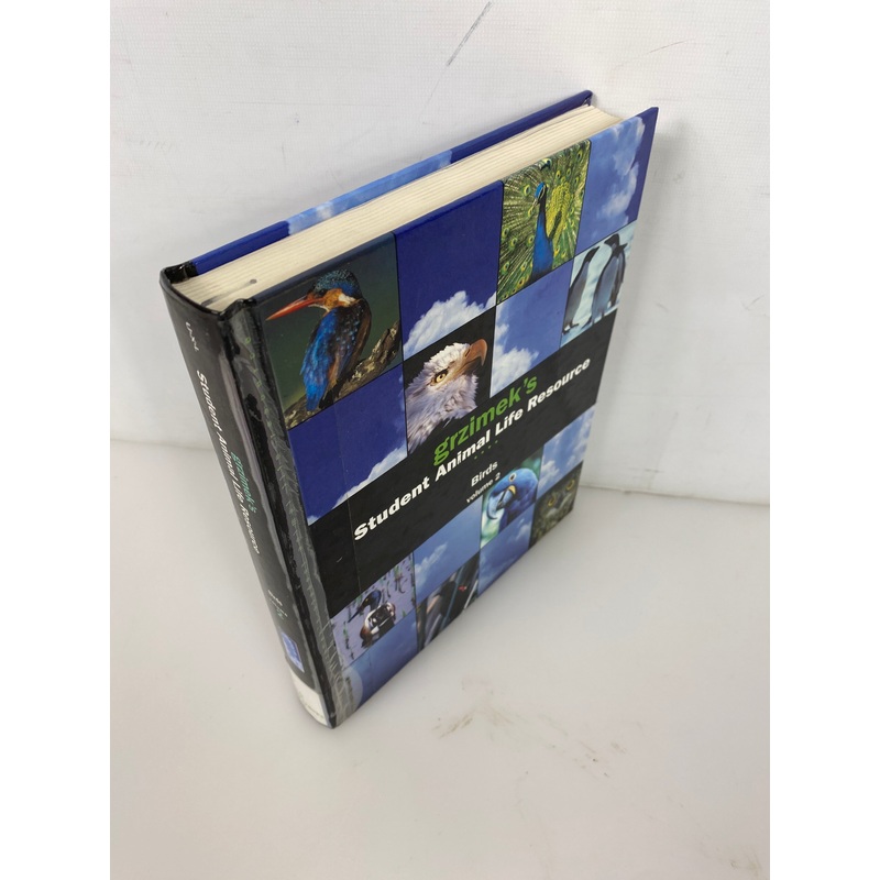 Grzimek’s Student Animal Life Resource Birds Vol 2 HC 2005