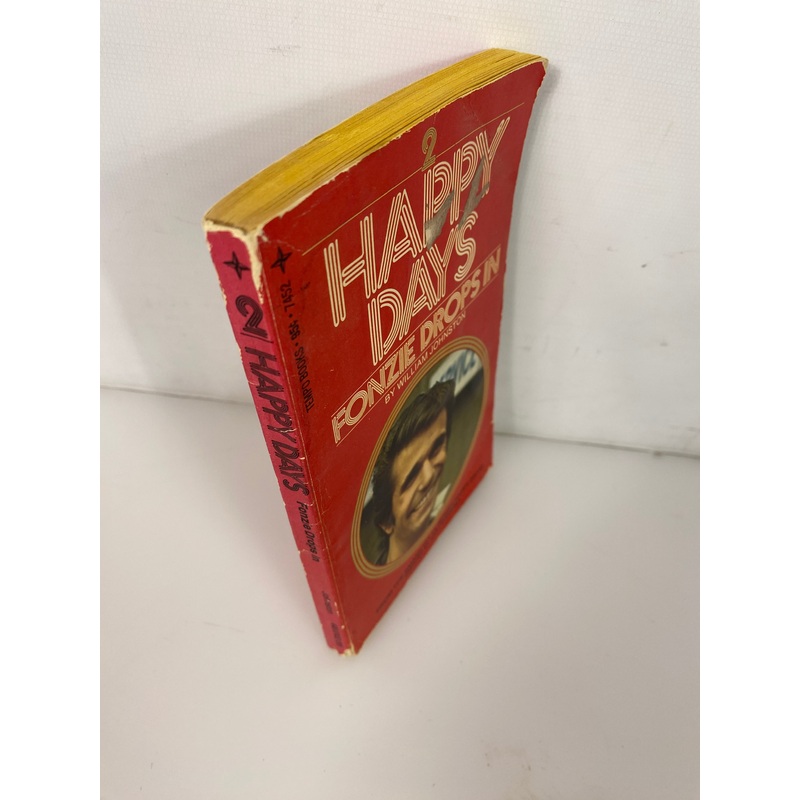 Happy Days 2 Fonzie Drops In paperback 1974