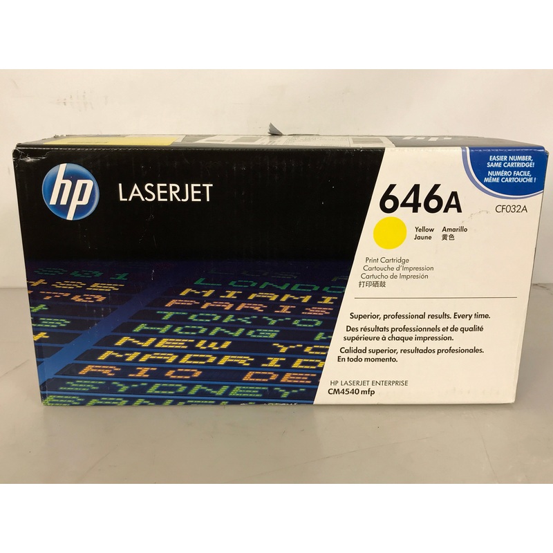 HP LaserJet 646A CF032A Yellow Toner Cartridge