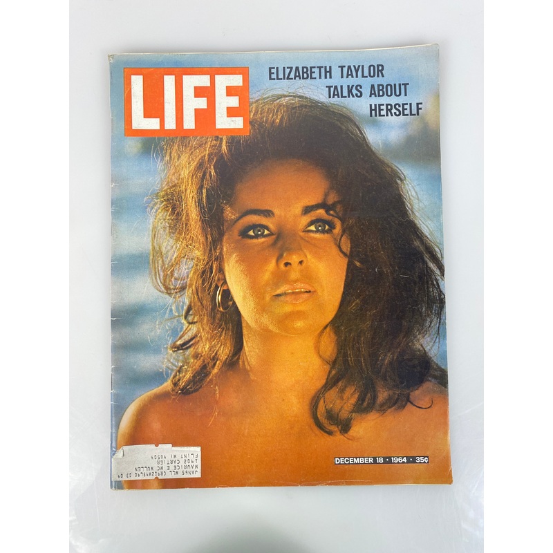 Life Magazine December 18, 1964 Elizabeth Taylor