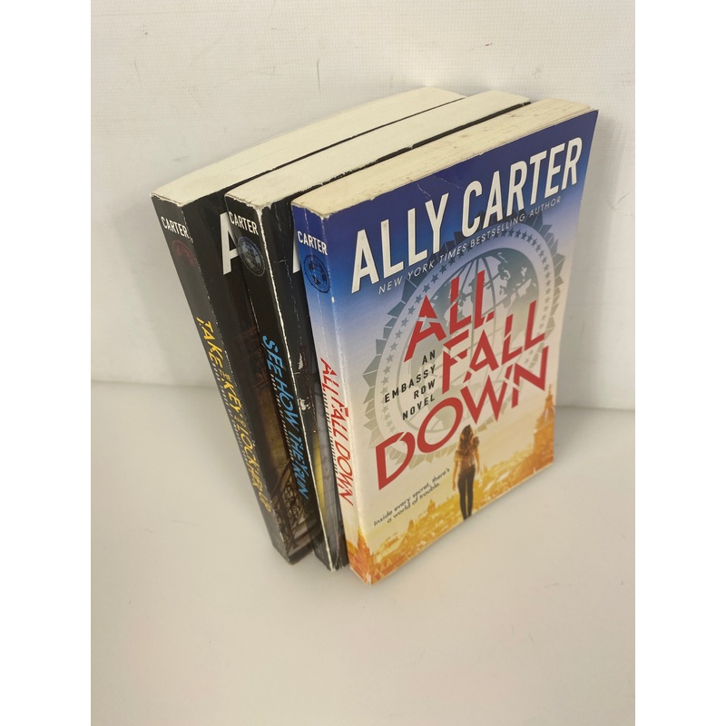 Lot of 3 Ally Carter Embassy Row Novels 1-3 2015-2018
