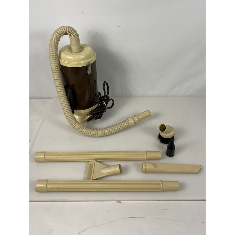 Metro Data-Vacs/2 Vintage Handheld Vacuum w/ Attachments