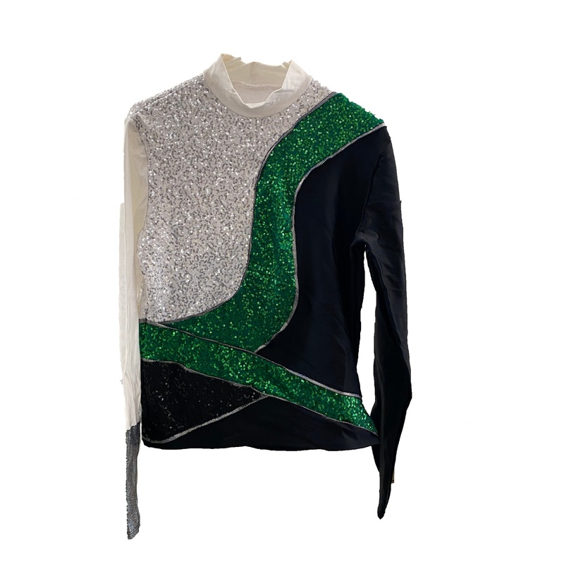 Spartan Marching Band Color Guard Uniform Top Only Pre-2013 Size 38