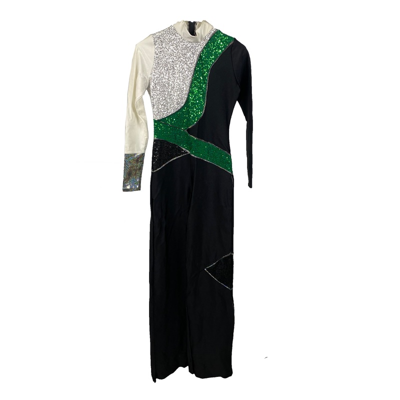 Spartan Marching Band Color Guard Uniform Unitard Pre-2013 Size Small