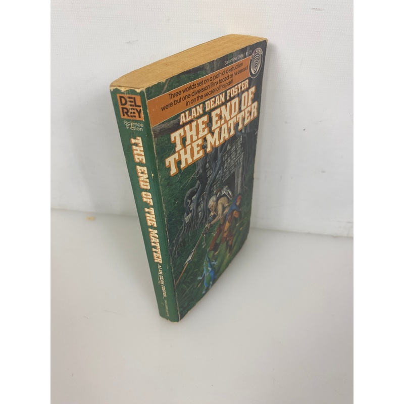 The End of the Matter Alan Dean Foster vintage paperback 1977