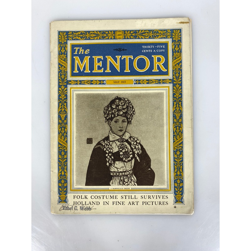 The Mentor Vintage Costume Magazine May 1923