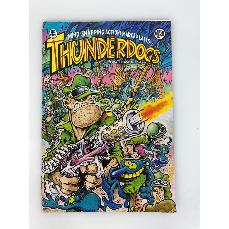 Thunderdogs Hunt Emerson Rip Off Press Comic 1981