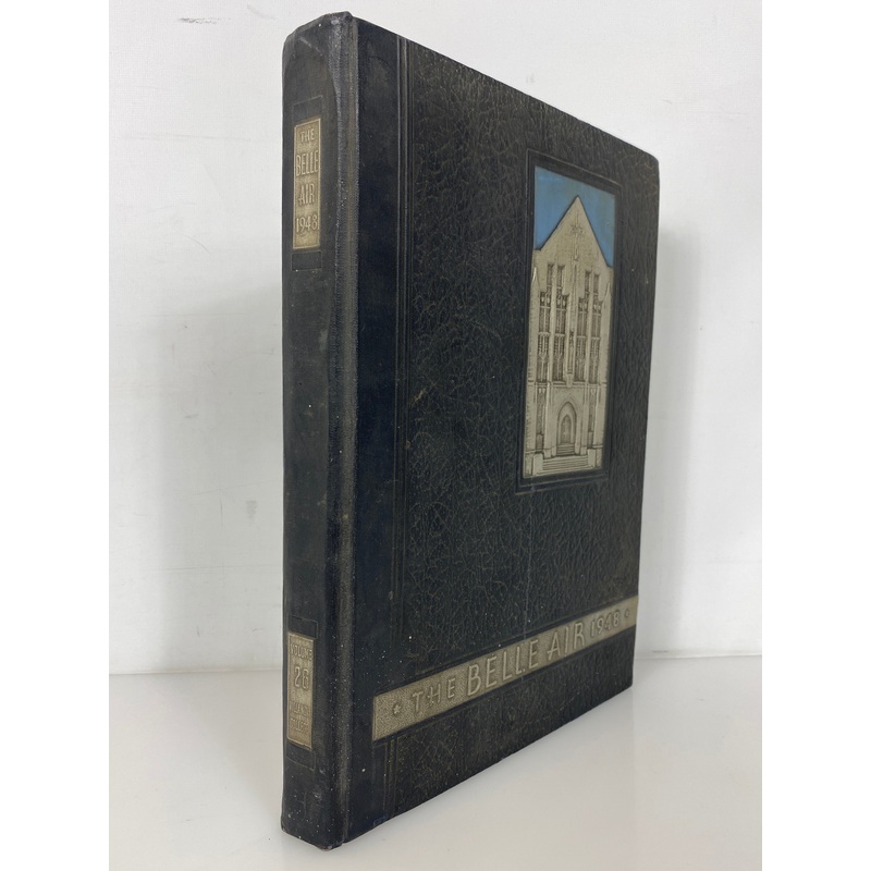 1948 Villanova College Yearbook  The Belle Air Villanova PA with Ephemera HC