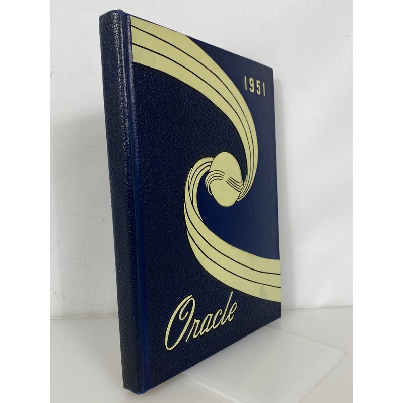 1951 J.W. Sexton High School Yearbook Oracle Lansing Michigan HC