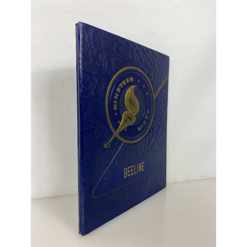 1960 North Huron High School Yearbook Beeline Kinde Michigan HC