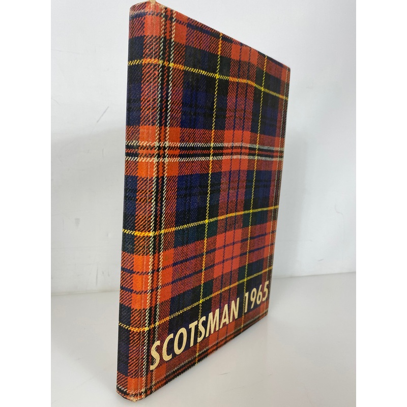 1965 Alma College Scotsman Yearbook Alma Michigan HC