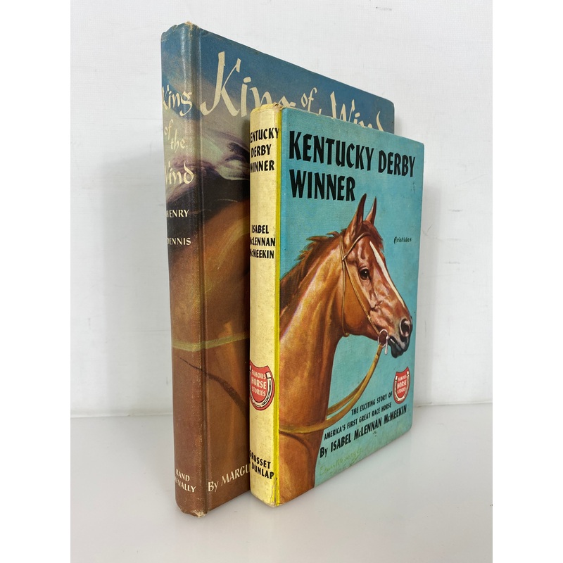 2 Vintage Horse Stories: Kentucky Derby Winner (1949)/King of the Wind (1965) HC